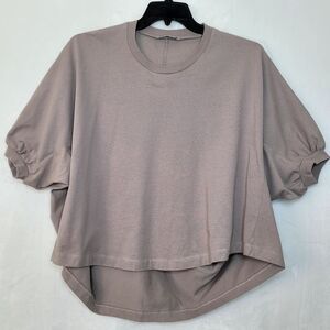 Zara Women's Short Sleeve Tee - Taupe